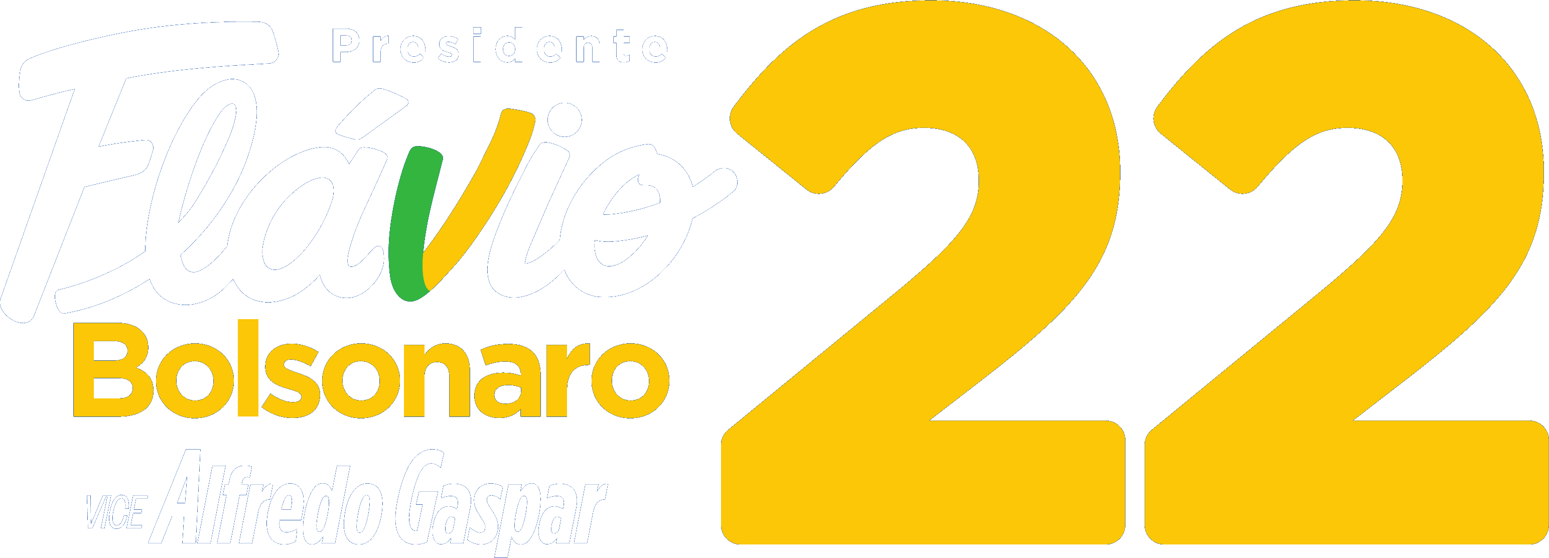 Logos oficiais Flávio Bolsonaro