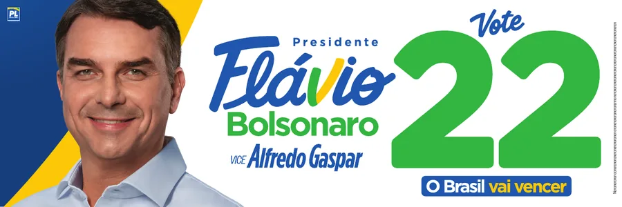 Flávio Bolsonaro, Flávio Bolsonaro 22, Flávio Bolsonaro presidente, Plano de Governo Flávio Bolsonaro, Flávio Bolsonaro vice, Alfredo Gaspar vice