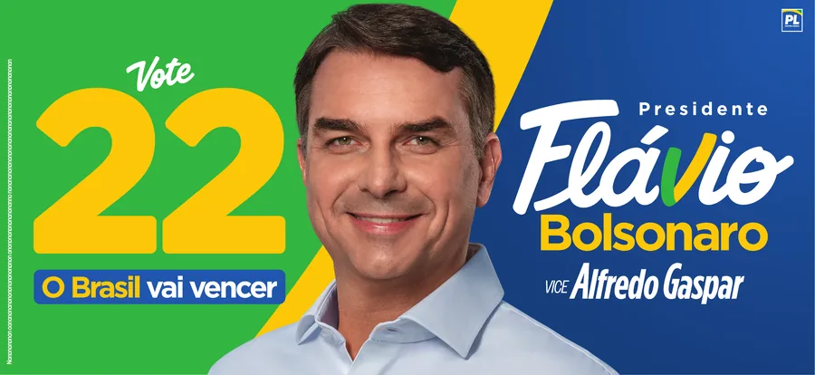 Flávio Bolsonaro, Flávio Bolsonaro 22, Flávio Bolsonaro presidente, Plano de Governo Flávio Bolsonaro, Flávio Bolsonaro vice, Alfredo Gaspar vice
