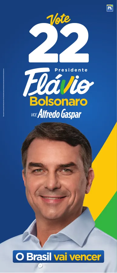 Flávio Bolsonaro, Flávio Bolsonaro 22, Flávio Bolsonaro presidente, Plano de Governo Flávio Bolsonaro, Flávio Bolsonaro vice, Alfredo Gaspar vice