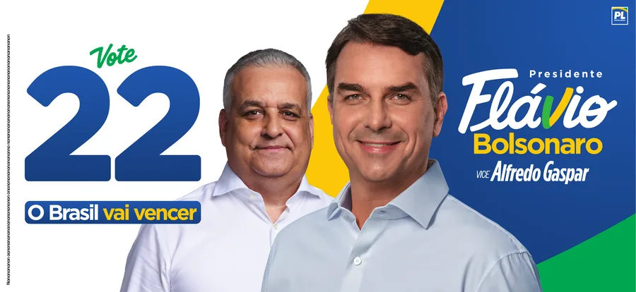 Flávio Bolsonaro, Flávio Bolsonaro 22, Flávio Bolsonaro presidente, Plano de Governo Flávio Bolsonaro, Flávio Bolsonaro vice, Alfredo Gaspar vice