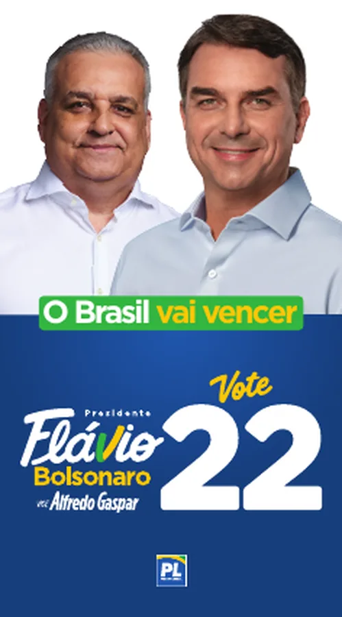 Flávio Bolsonaro, Flávio Bolsonaro 22, Flávio Bolsonaro presidente, Plano de Governo Flávio Bolsonaro, Flávio Bolsonaro vice, Alfredo Gaspar vice