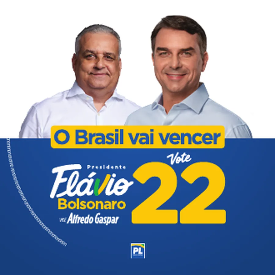 Flávio Bolsonaro, Flávio Bolsonaro 22, Flávio Bolsonaro presidente, Plano de Governo Flávio Bolsonaro, Flávio Bolsonaro vice, Alfredo Gaspar vice