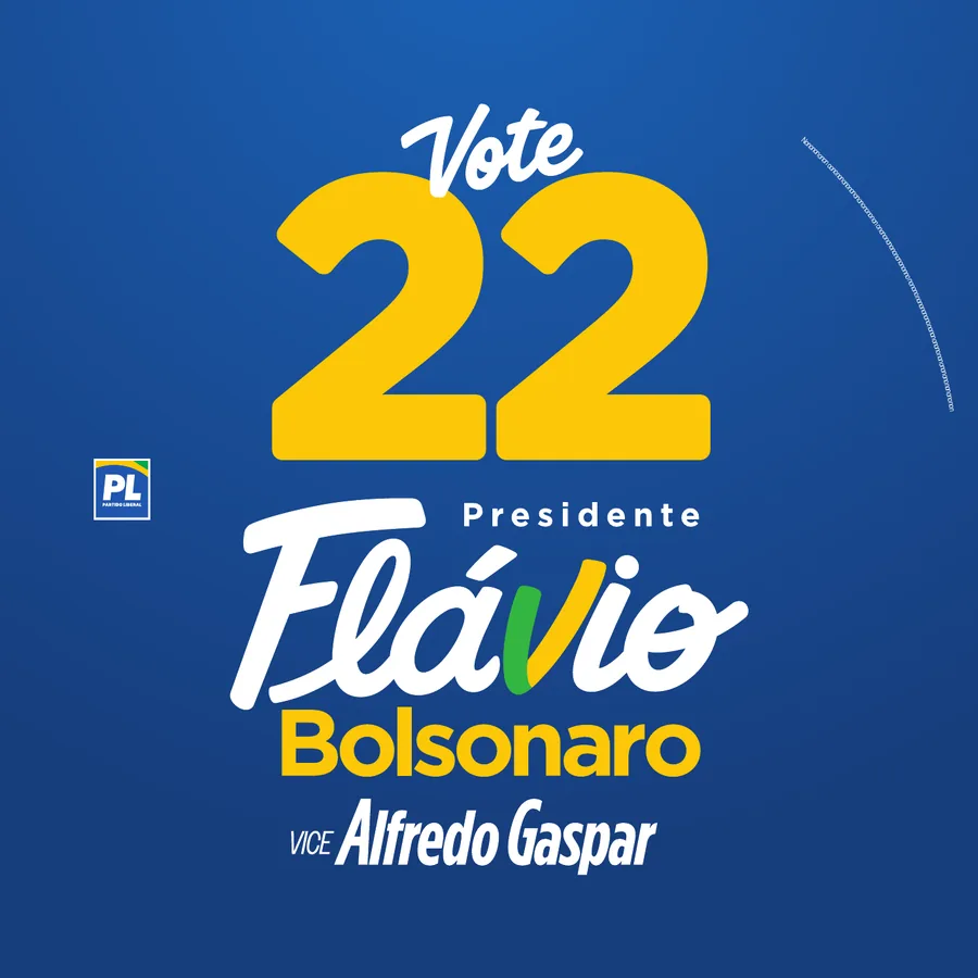 Flávio Bolsonaro, Flávio Bolsonaro 22, Flávio Bolsonaro presidente, Plano de Governo Flávio Bolsonaro, Flávio Bolsonaro vice, Alfredo Gaspar vice