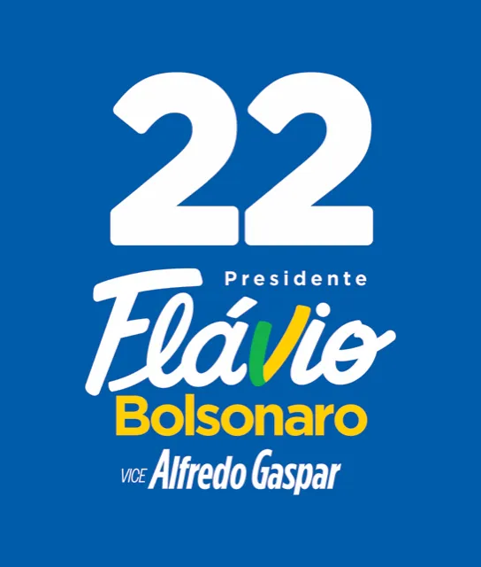 Flávio Bolsonaro, Flávio Bolsonaro 22, Flávio Bolsonaro presidente, Plano de Governo Flávio Bolsonaro, Flávio Bolsonaro vice, Alfredo Gaspar vice