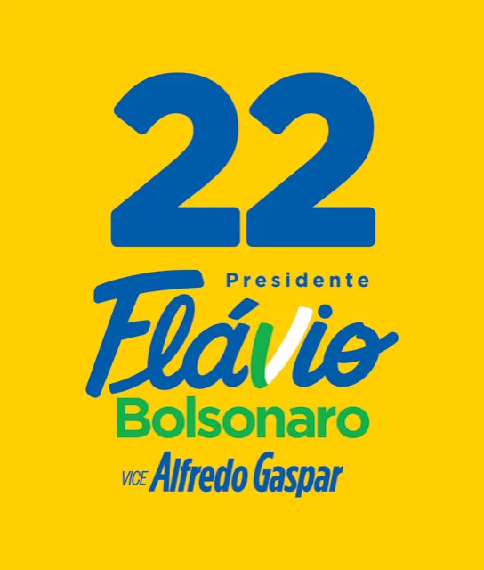 Flávio Bolsonaro, Flávio Bolsonaro 22, Flávio Bolsonaro presidente, Plano de Governo Flávio Bolsonaro, Flávio Bolsonaro vice, Alfredo Gaspar vice
