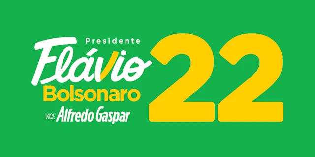 Flávio Bolsonaro, Flávio Bolsonaro 22, Flávio Bolsonaro presidente, Plano de Governo Flávio Bolsonaro, Flávio Bolsonaro vice, Alfredo Gaspar vice
