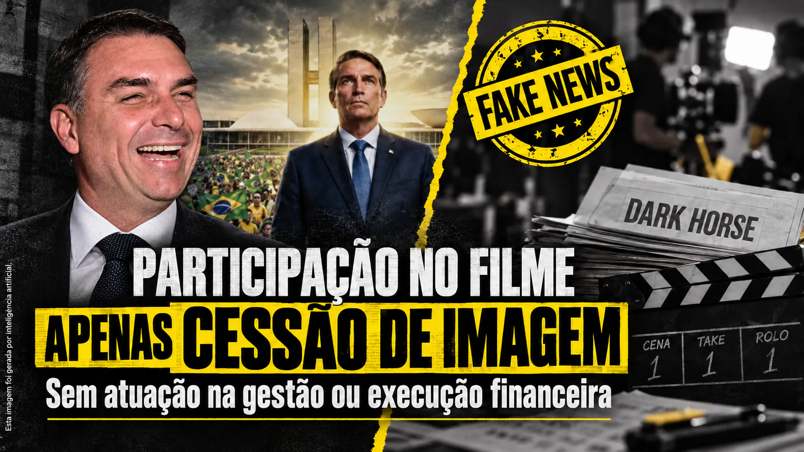 Dark Horse: qual foi o papel de Flávio Bolsonaro na produção do filme — fake news, Flávio Bolsonaro, Dark Horse, Direito de imagem — Flávio Bolsonaro, Flávio Bolsonaro 22, Flávio Bolsonaro presidente, Plano de Governo Flávio Bolsonaro, Flávio Bolsonaro vice, Alfredo Gaspar vice