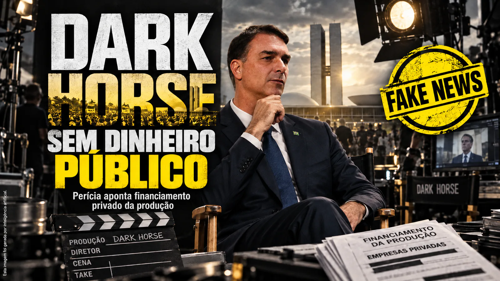 Dark Horse: perícia aponta financiamento privado e ausência de recursos públicos — fake news, Flávio Bolsonaro, Dark Horse, Financiamento privado — Flávio Bolsonaro, Flávio Bolsonaro 22, Flávio Bolsonaro presidente, Plano de Governo Flávio Bolsonaro, Flávio Bolsonaro vice, Alfredo Gaspar vice